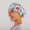 HAT SURGEON ELASTIC BAND PRINTING (Farba SONRISA, Veľkosť UD)