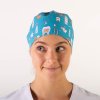 HAT SURGEON ELASTIC BAND PRINTING (Farba MOLARES, Veľkosť UD)