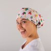 HAT SURGEON ELASTIC BAND PRINTING (Farba FLOR ARCOIRIS, Veľkosť UD)