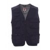 pocket navy vesta