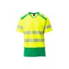 Reflexné tričko WAY žltá+zelená