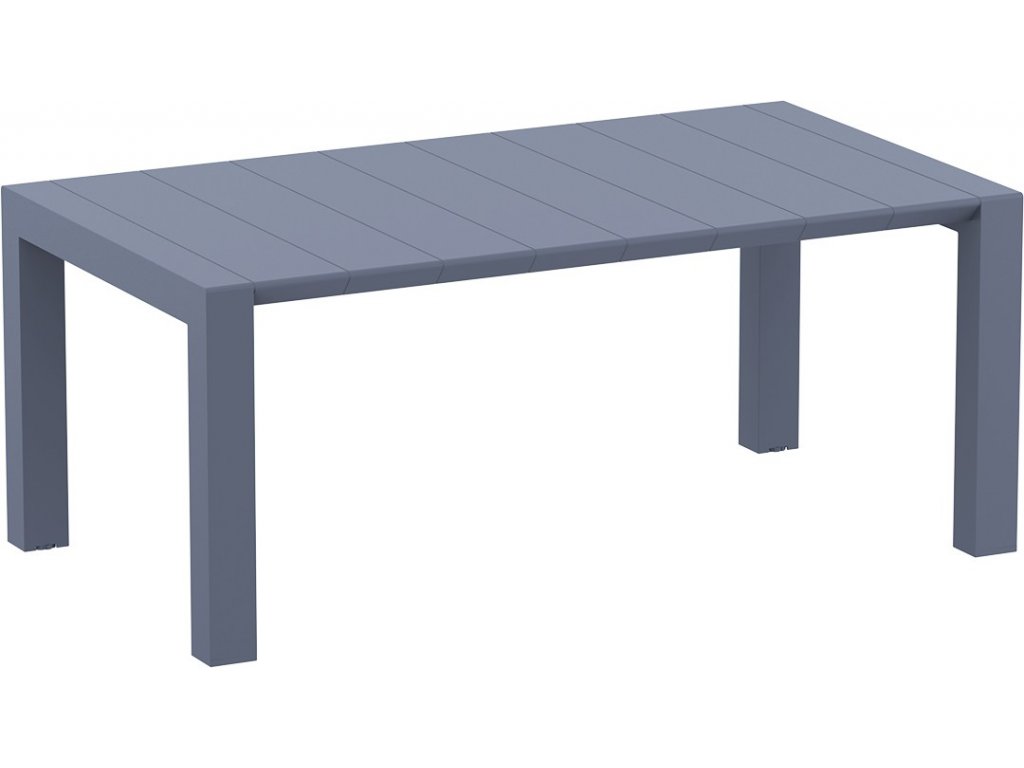 VEGAS rozkladací stôl, 100 x 180/220 cm