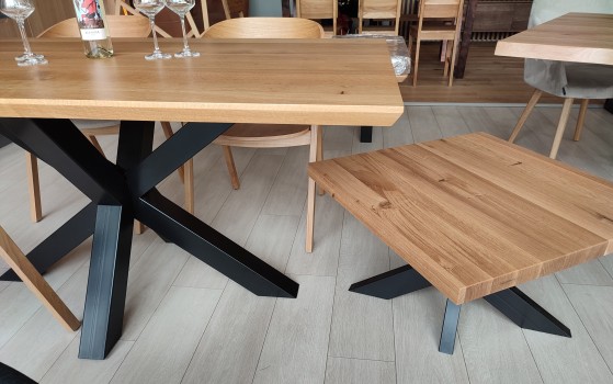 Typy stolových nôh a stolových podnoží