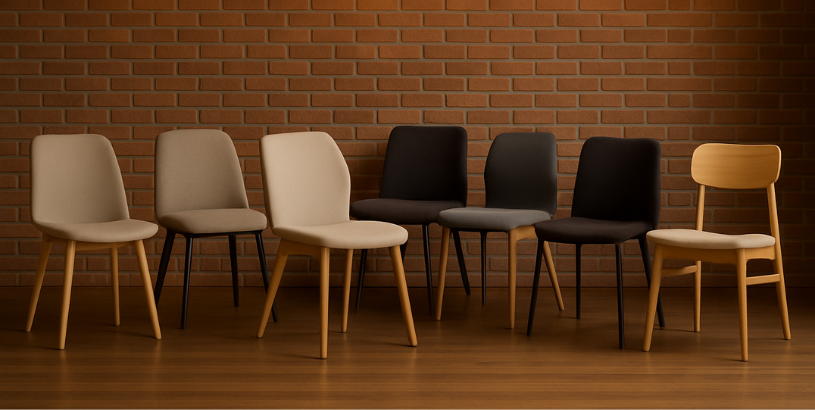 Moderné a pohodlné stoličky