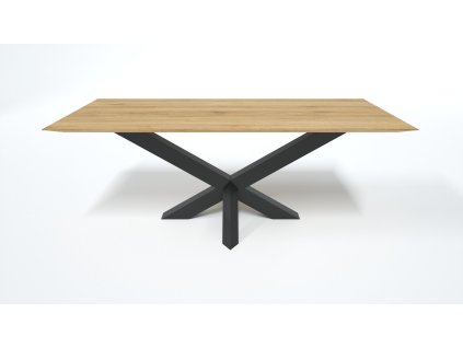 Dubový stôl z masívu DS XV 80 (Rozmer stola 160x100 cm)