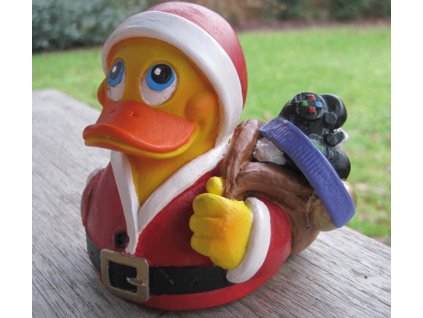 1070 kachnicka santa claus duck lanco