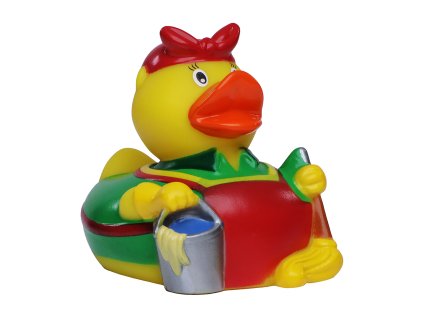 1758 2 kachnicka cleaning lady duck schnabels