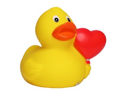 197 4 kachnicka heart balloon duck schnabels