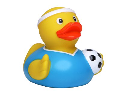 596 3 kachnicka football player blue jersey duck schnabels