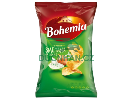 bohemia 130g smetana a cibule
