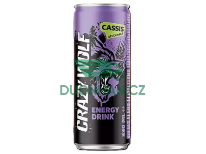 crazy wolf 250ml tím rybiz