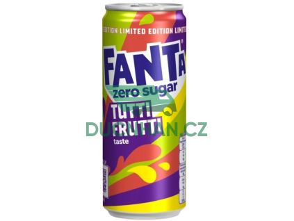 fanta cao 330ml tutti fruity