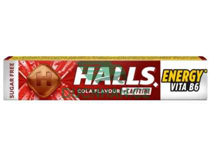 halls cola + caffeine