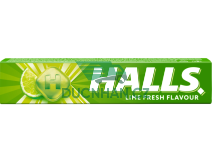halls lime fresh
