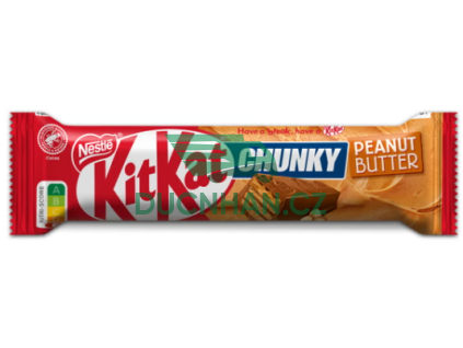 kitkat chunky peanut butter