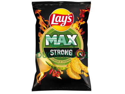 lays max strong cheese anh cayenne