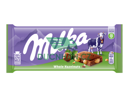 milka whole hazelnut