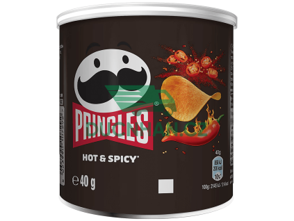 pringles 40g hot and spicy