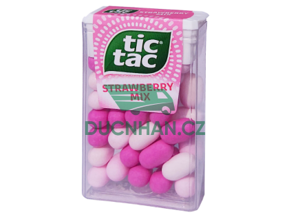 tic tac 18g strawberry mix