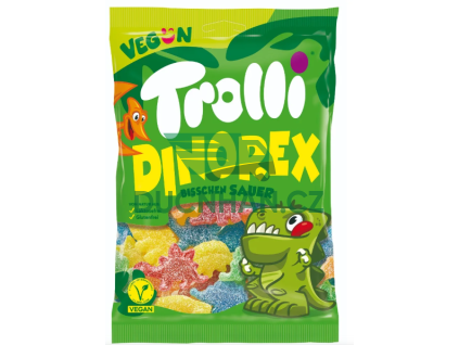 Trolli Dino Rex Dinosauři 200 g VEGAN