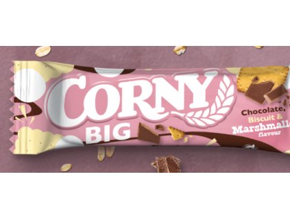 corny choco biscuit marshmallow
