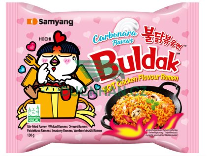 buldak hồng carbonara