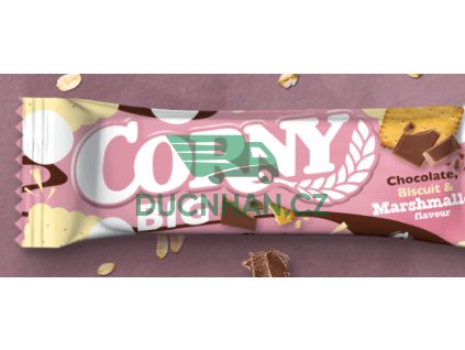 corny choco biscuit marshmallow