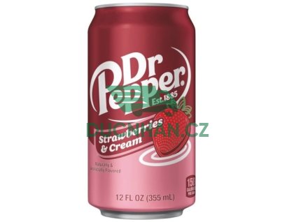 dr. pepper lùn usa strawberry cream