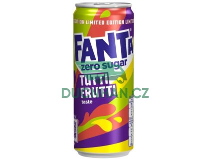 fanta cao 330ml tutti fruity