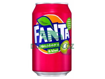 fanta lùn 330ml strawberry kiwi