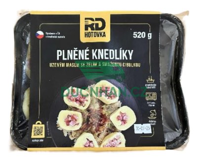 Hotove jidlo plnene knedliky