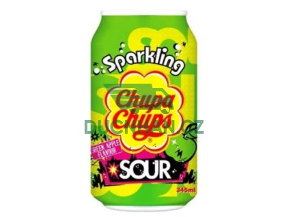 chupa chups 345ml apple green sour