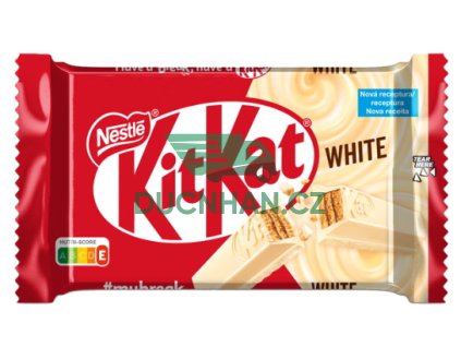 kitkat finger white