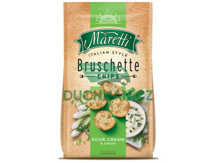 Maretti Bruschette chips sour cream & onion