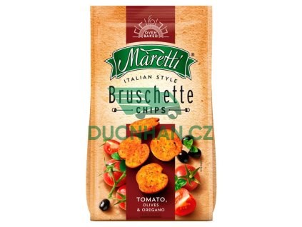 Maretti Bruschette chips tomato olive