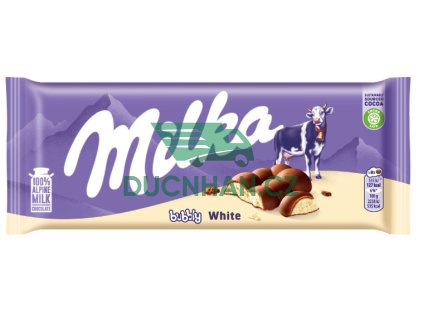 milka bubbly white
