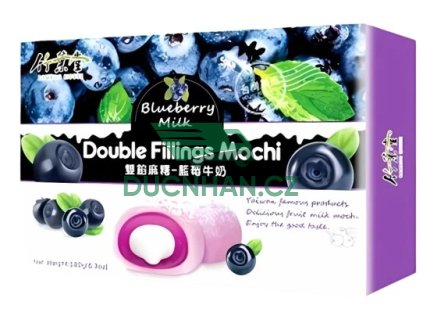 mochi Double filling 180g boruvka