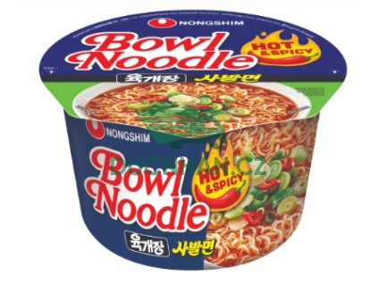 nongshim bowl noodle hot spicy
