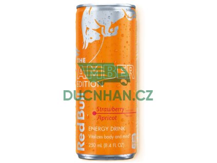 redbull 250ml amber strawberry