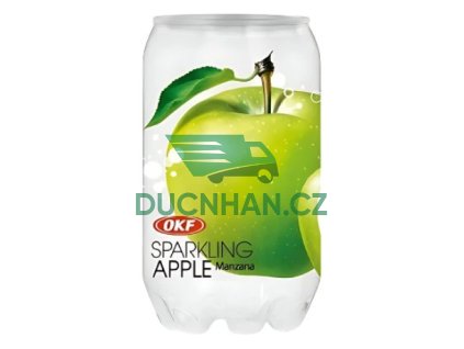 sparkling 350ml green apple