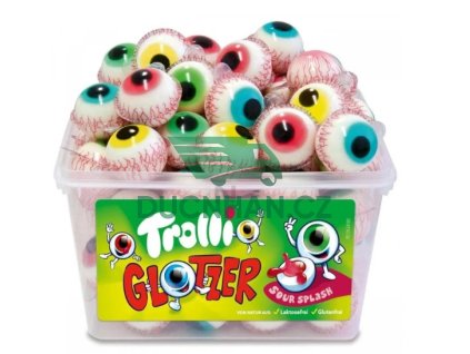 Trolli hộp Glotzer Želé Oči dóza 60 ks 1128 g mắt