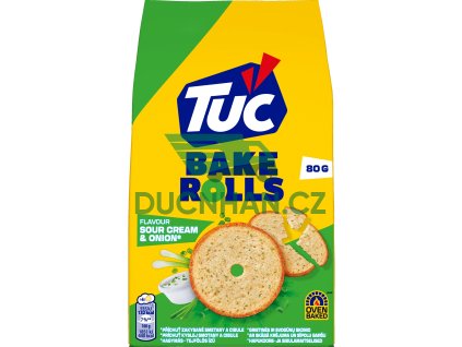 Tuc bake rolls 80g cream onion