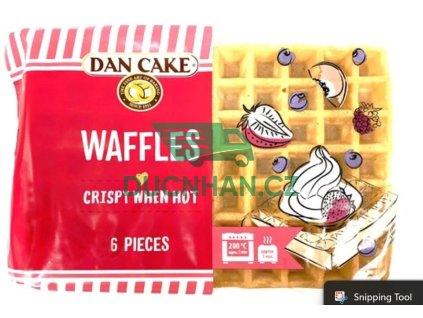 dancake waffer 6ks
