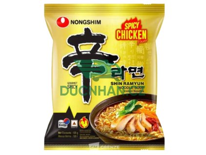 nongshim chữ thập spicy chicken