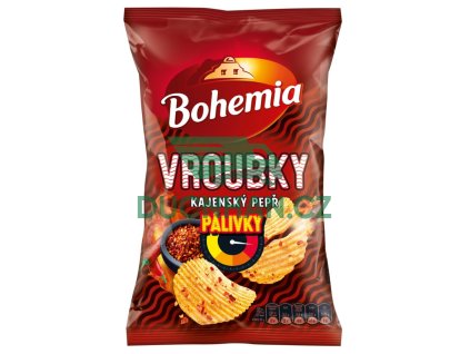 bohemia 130g vroubky palivky