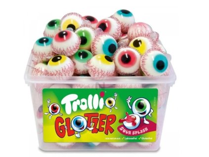 Trolli Glotzer Želé Oči dóza 60 ks 1128 g