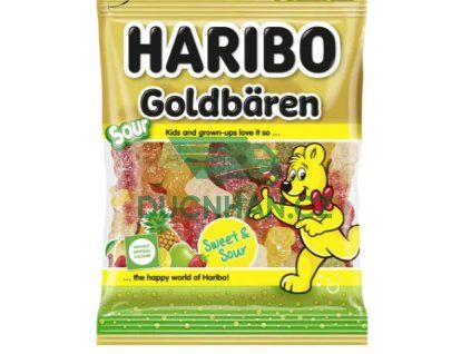 haribo goldbaeren sour vàng