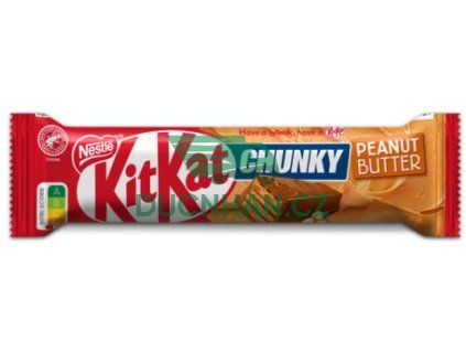 kitkat chunky peanut butter
