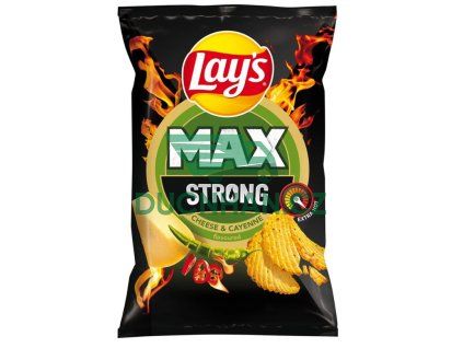 lays max strong cheese anh cayenne