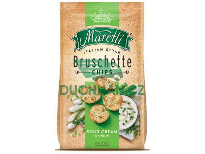 Maretti Bruschette chips sour cream & onion